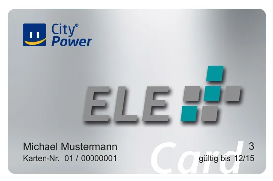 ELE Card unseres Kooperationspartners Emscher Lippe Energie